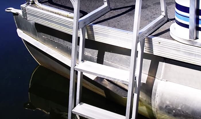 best pontoon boat ladder