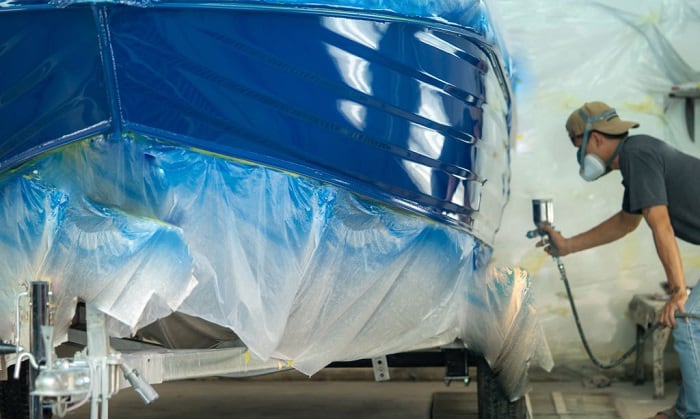 how much does It cost to paint a boat