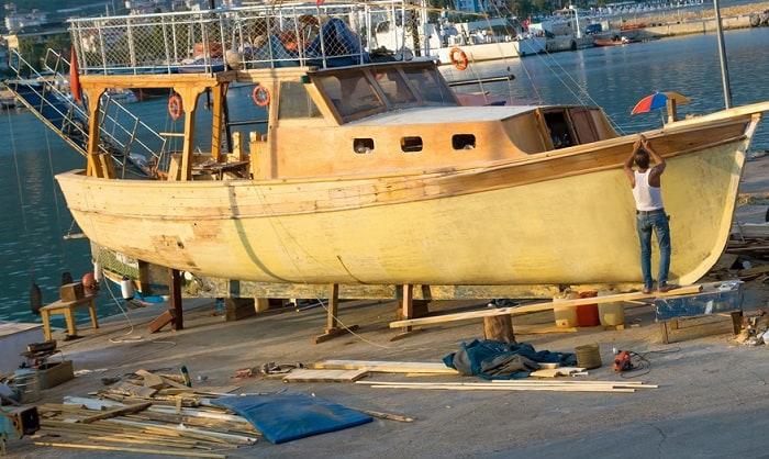 How to build a wooden boat step by step