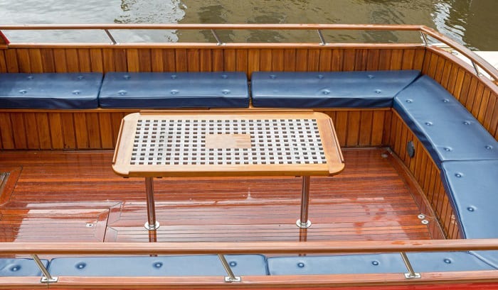 how to build a boat bench seat