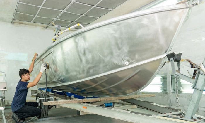 how to repair aluminum boat 