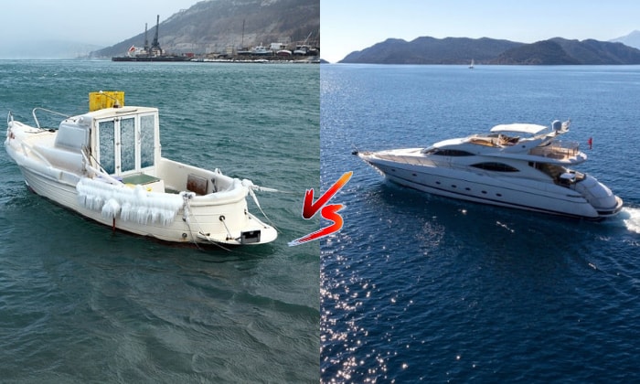 junk boat vs yacht