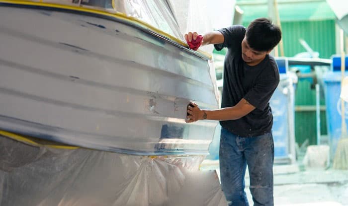 how to remove pitting from aluminum boats