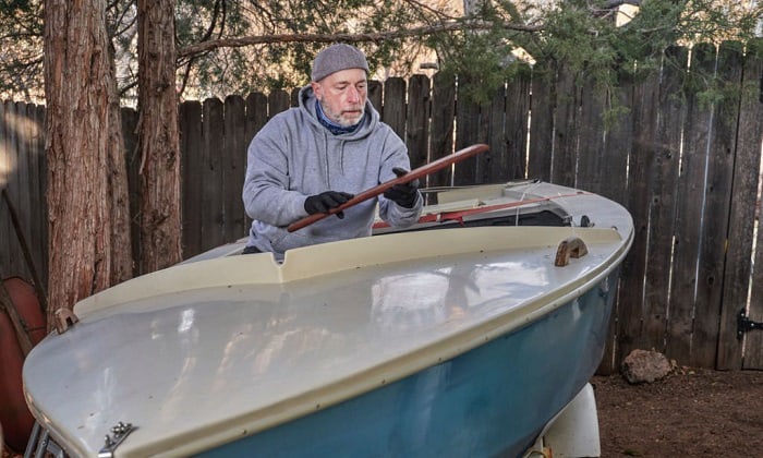 how to get rid of a fiberglass boat