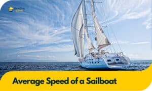 average speed of a 30 foot sailboat
