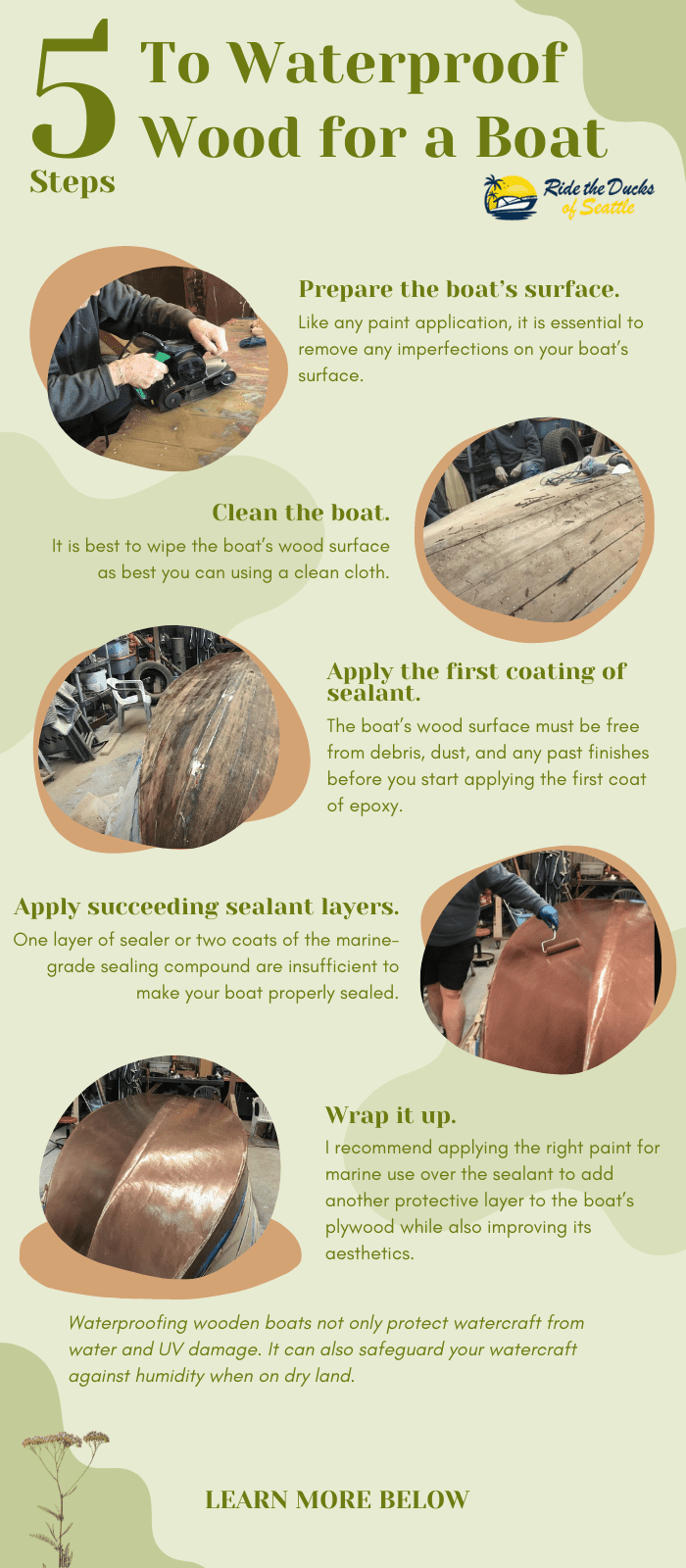 How to Waterproof Wood for a Boat in 5 Easy Steps?
