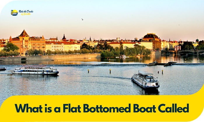 what is a flat bottomed boat called