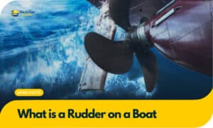 what is a rudder on a boat