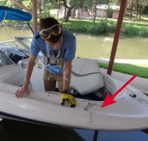Assessing-the-damage-for-fiberglass-boat