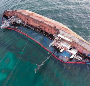 Solid-ballast-cause-capsized-ship