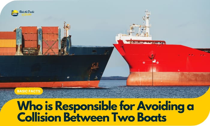 who is responsible for avoiding a collision between two boats
