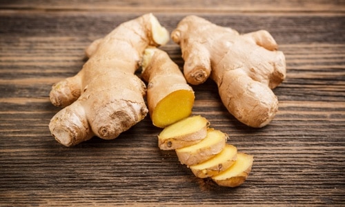 Chew-ginger-root
